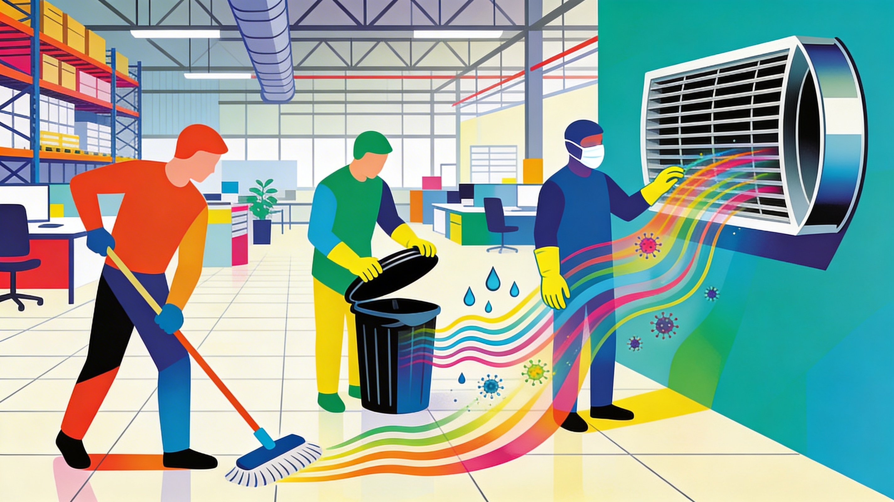   L'igiene nei luoghi di lavoro  